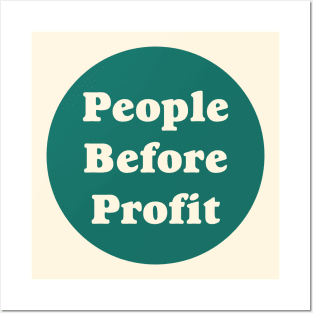 People Before Profit Posters and Art